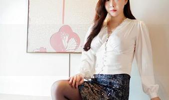 Feilin嗲囡囡 – 水手服加成，SiByl李思宁私房原图，适合各种想象空间。