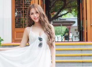 IMiss爱蜜社 – 小热巴连衣裙的写真，图片一眼就能刺痛我的眼。