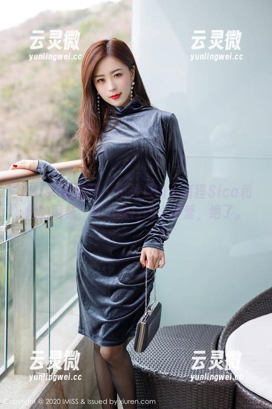 IMiss爱蜜社 - 图片里的小狐狸Sica和她的网袜，特立独行的小可爱，绝了。