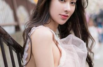 MiStar魅妍社 – 谢芷馨Sindy的连衣裙：这张图片你能不对着屏幕咽口水吗？