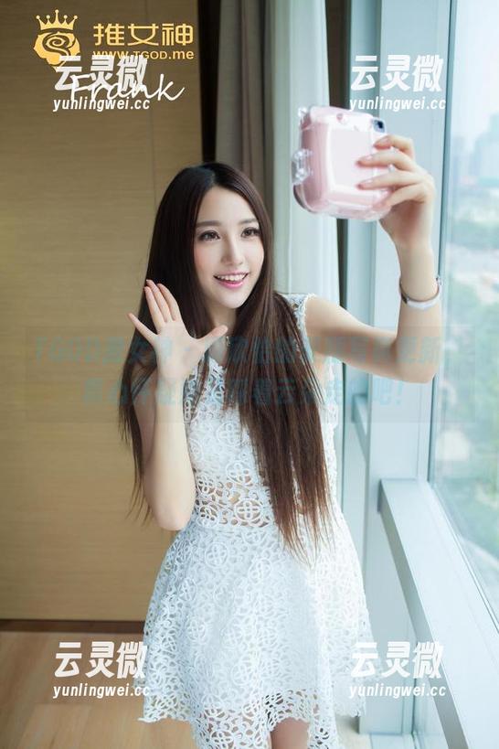 TGOD推女神-顾欣怡 TGOD推女神 - 顾欣怡的美腿写真更新,真心怀疑她是踩着云朵走的吧!