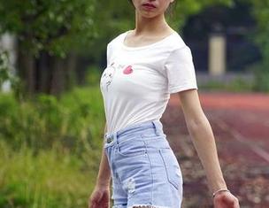 初夏女神 – 环环来了，美图中的白色故事充满幻影