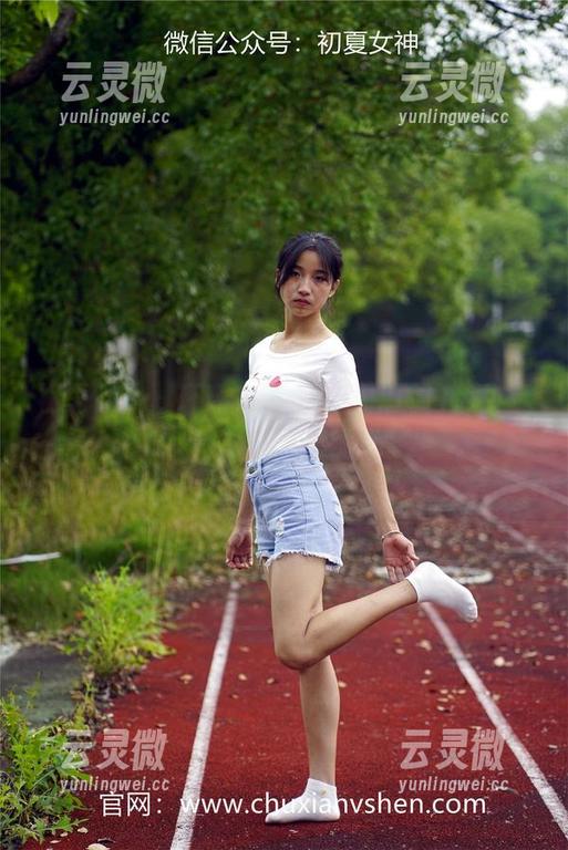 初夏女神-环环 初夏女神 - 环环来了,美图中的白色故事充满幻影