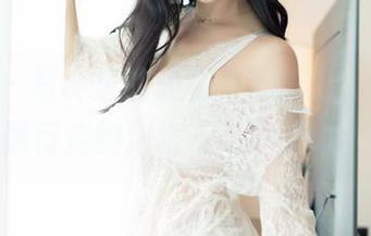 嗲囡囡 – 写真里的施忆佳KITTY，婚纱就像行走的泡泡，咕咕作响。