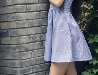 头条女神 – 语溪的纯白写真集，过于纯净的小心思，选到停不下来！