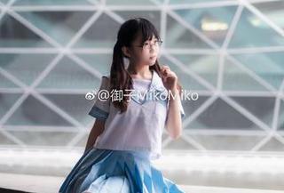高清写真：御子Yumiko用白色告诉我们，什么叫“优雅的模糊”……这不是在卖关子吗？