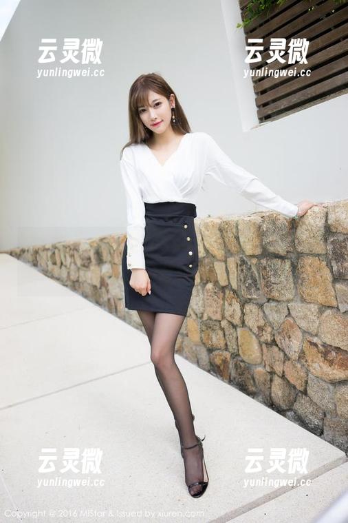 魅妍社-赵欢颜Jessica 魅妍社 - 赵欢颜Jessica的黑白之旅,福利到手,确保你对对比度有新认识!